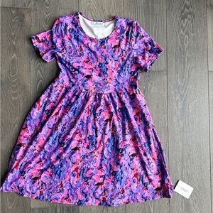 Natopia Cosmic Petals Deluxe Pocket Dress Size S-M